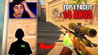 Analisei o novo DONK: A PROMESSA BRASILEIRA de 14 anos é TOP 1 da FACEIT na América do Sul
