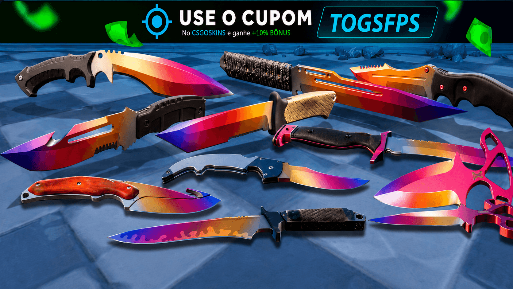 Sorteio CSGOSKINS
