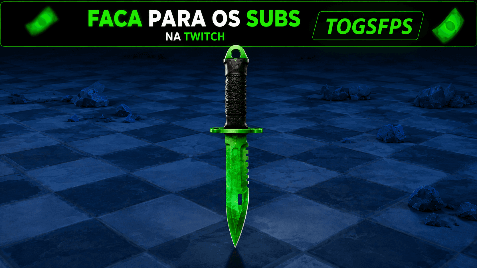Sorteio de FACAS para SUBS na TWITCH!